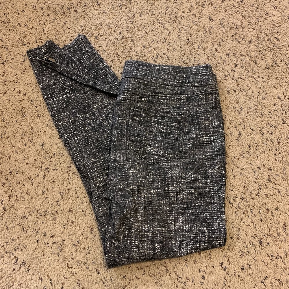 NWOT Liverpool Pull-On Black & White Jegging Jeans, Size 12/31